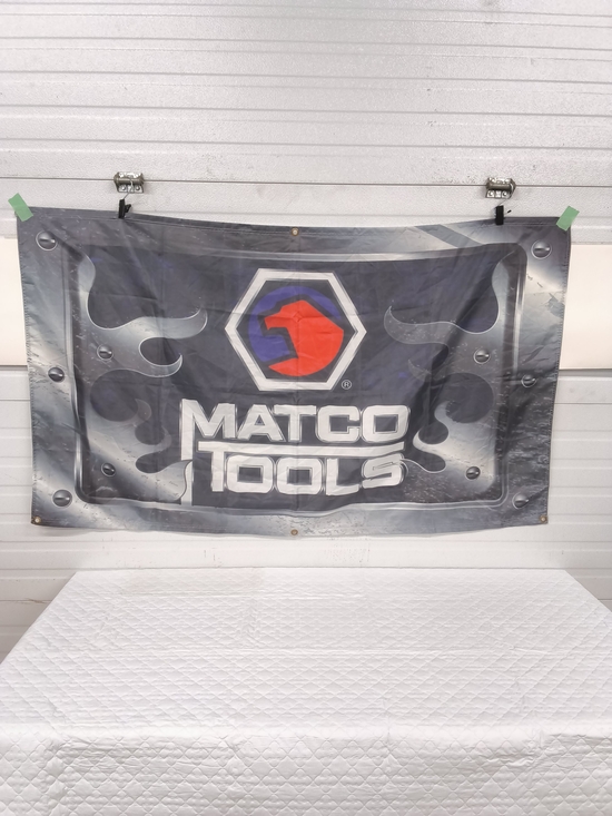 Matco Tools Other - Authentic "Man Cave" Matco Wall Banner Flag - Logo Decor